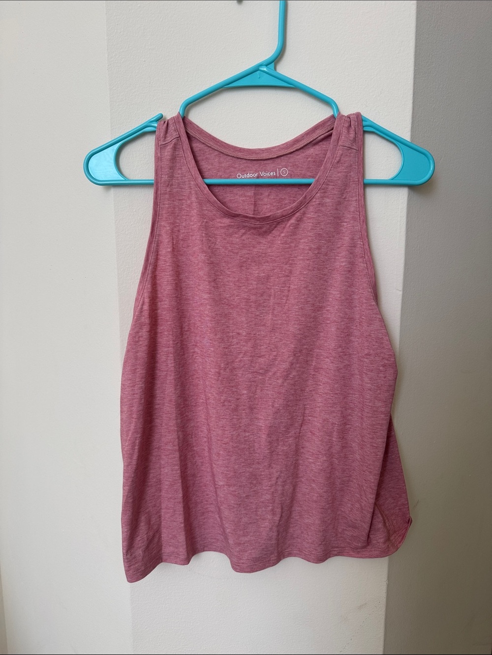 Outdoor Voices Mauve Heather Tank Top